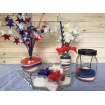 Patriotic Red, White, and Blue Colored Sand Bundle - 15 lbs.